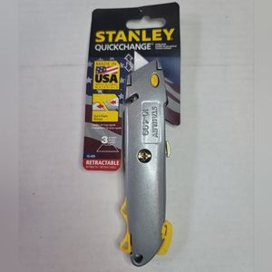 10-499 Stanley QuickChange Retractable Utility Knife 6-3/8" OAL NEW